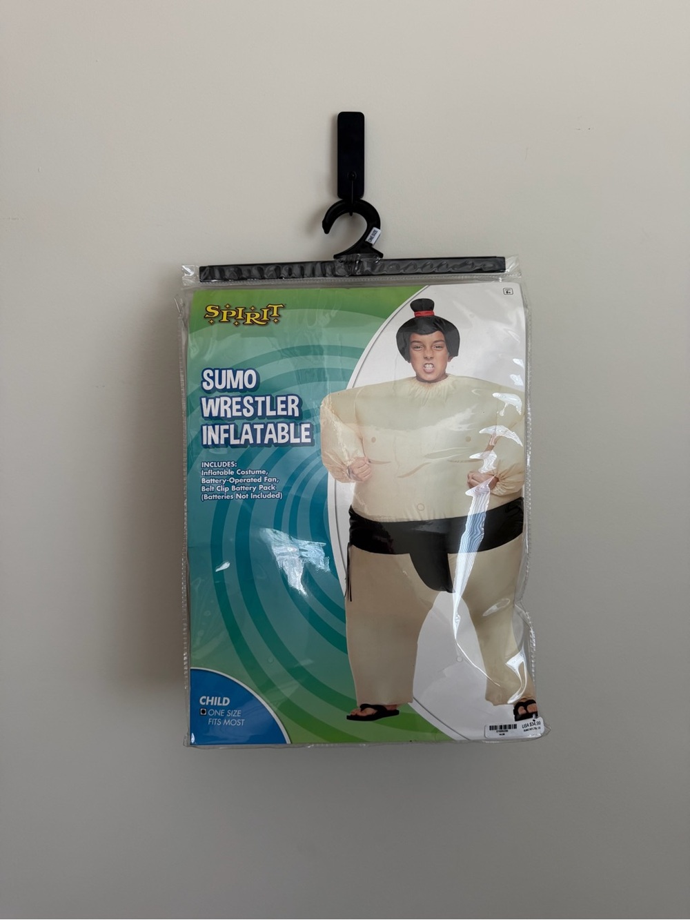 Kids Inflatable Sumo Wrestler Costume - Picture 2 of 9